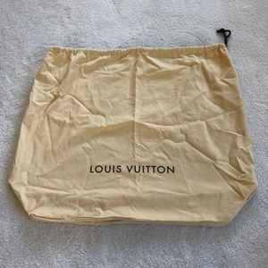 Large Louis Vuitton Dust Bag